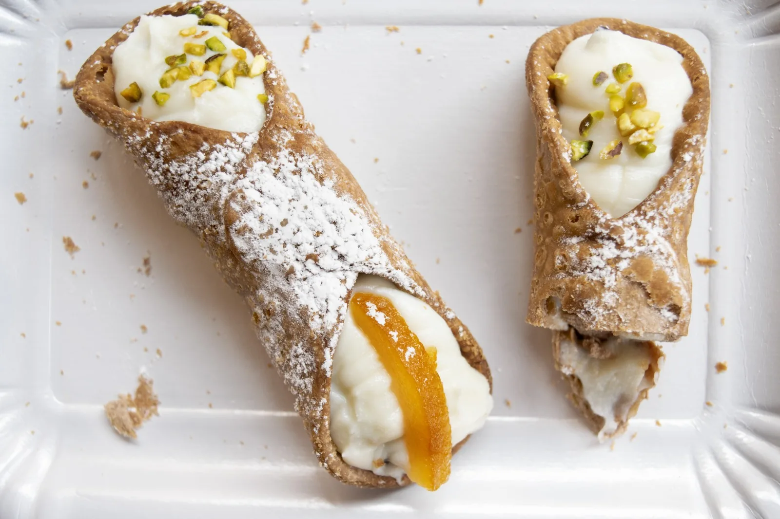 Cannoli sicilianos en Dolce Italia